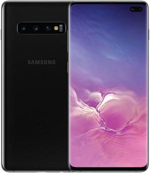 Refurbished Samsung Galaxy S10 Plus 128GB SMG975U Unlocked Smartphone Black US Stock