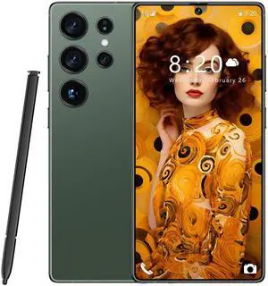 GAMAKOO G25 Ultra S Pen 5G Smartphone Dual Sim 6GB+128GB | 6.8 inch Screen | Android 15 | 6000 mAh Battery | 16MP+48MP | Cheap Unlocked Cell Phone Green