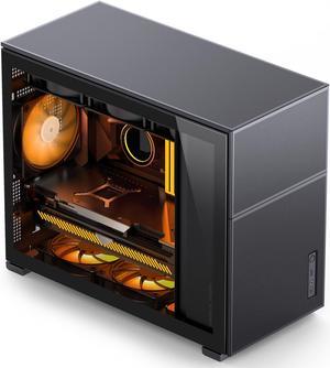 S300 - Mini-ITX PC Gaming Case - Front I/O USB 3.0 Type - C Port - SFX  Power Supply 100-130mm -Cable Management System - luminum Mini-ITX  Motherboard
