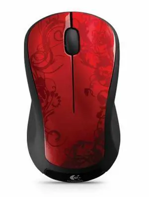 Logitech M310 Wireless Mouse Red Tendrils (No Receiver) (Il/Rt5-910-001920Ms-...