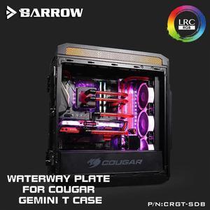 Barrow CRGT-SDB, Waterway Boards For Cougar Gemini T Case, For Intel CPU Water Block & Single/Double GPU Building