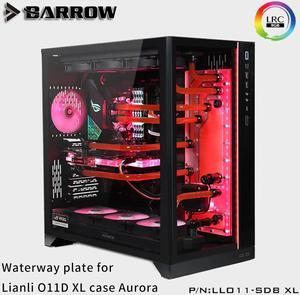 Barrow LLO11-SDB XL LRC 2.0 Waterway Plate for Lianli O11D XL Case Aurora For Intel CPU Water Block & Single GPU Building