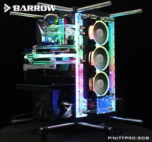 Barrow TTP90-SDB , Waterway Boards For Thermaltak Core P90TG Case, For Intel CPU Water Block & Single/Double GPU/Pumps Building