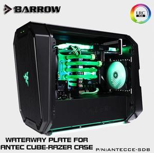 Barrow ANTECCE-SDB Waterway Boards For Antec Cube-Razer Case For Intel CPU Water Block & Single GPU Building