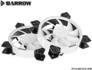 Barrow BF03-PR/BF04-PR LRC2.0(5v 3pin) PWM Fans Water Cooling Radiator Fans, Hydraulic Bearings , Adjustable Ring Lighting