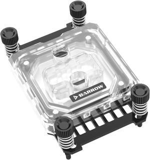 Barrow Classic Edition CPU Block, For AMD CPU,  Compatible With AM3/AM4/AM5, A-RGB Acrylic Micro Waterway Water Cooling Cooler LTYK3A-04 V2