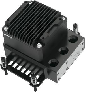 Barrow CPU Block-Pump Mini Combo, For AMD CPU,  Compatible With AM3/AM4/AM5, 17W PWM Pump POM Body Block-Pump AIO, Three In One With Metal Black Cooling Cover LTPRPA-04 S