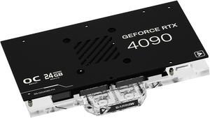 Barrow GPU Water Block For Gigabyte RTX 4090 Gaming OC 24G/Aorus RTX 4090 Master 24G, Full Cover With Backplate PC Water Cooling Cooler BS-GIG4090-PA