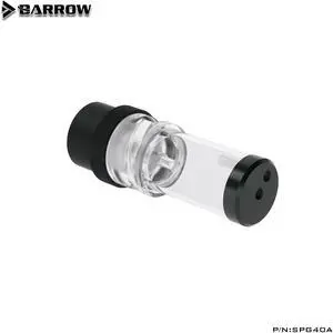 Barrow D5 Pump-reservoir Combination, 18W PWM Pump Combo With Tank Component, Water Cooling Multi-Size Pump Box , With 130mm Reservoir, SPG40A