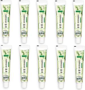 10 Tubes ZUDAIFU Psoriasis Cream Chinese Herbal Cream Eczema Creams Dermatitis and Eczema Pruritus Skin Care Ointment