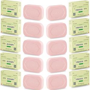 10 Pieces ZuDaiFu Sulfur Soap Herbal Antibacterial Soap Antiphlogistic Psoriasis Eczema Treatment Skin Rash