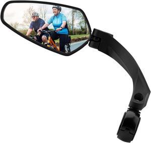 ROCKBROS Bike Rear View Mirror Handlebar eBike Mirror Mountain Bike Bicycle Mirrors for e-bike Cycling Bike Accessories