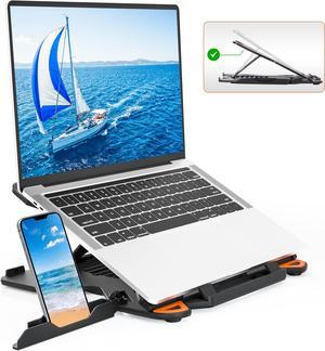  Adjustable Laptop Stand with 360 Rotating Base, OMOTON