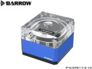 Barrow SPB17-S-V2, 17W PWM Pumps, LRC 2.0, DDC Series, Metal Shell, Manual And PWM Speed Control Water Cooling Pump