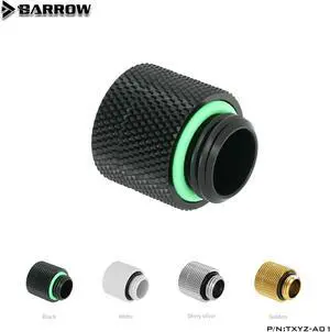 Barrow TXYZ-A01, 13mm Male To Female ExtenderRotary Fittings , G1/4 Male To Female Water Cooling Fittings