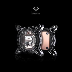 Granzon CPU Block 0.15mm Jet Micro Channel , For INTEL Lga115x/1200 & AMD Ryzen3/5/7/9/ThreadRipper , CPU Cooler GAI0.1 / GAM0.1