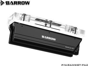Barrow RAM Water Cooling Block Kit, LRC 2.0(A-RGB) Cooling Block, The Kit Include 2x Armors + 1x Block, Each Block Maximum Support 4 RAM Armors RAMWBT-PA2