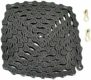 YBN 11 Speed Chain 120 Link w/Power Lock for Shimano Sram Campagnolo, Black, ST1753