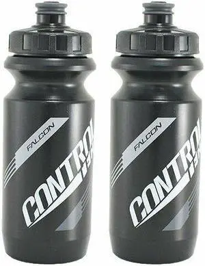 Controltech WBT05 Falcon Bike Cycling Water Bottle 600 ml, Black, ST1779