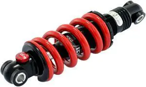 DNM DV22AR Mountain Bike Coil Spring Rear Shock 165 x 35mm, Red Coil Spring, ST1946