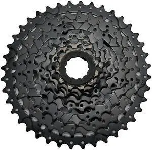 SunRace CSM680 Wide Ratio Cassette 11-40T, 8 Speed, Black, XTE2138