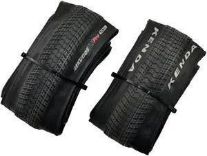 KENDA K1233 KUDOS Pro 20x1.75" 120TPI Folding SCT Single Tread Tire, Black, 2 Tire, KD2212