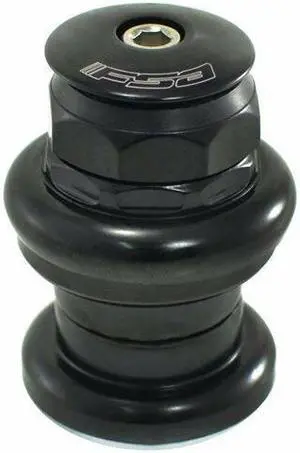 FSA TH-1150W 1" Inch Threaded Traditional Chrome Headset 26.4mm, Black, XTE1599