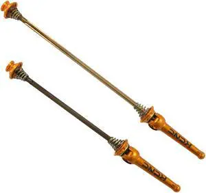 KCNC Grooving QR MTB Titanium Axle Hub Skewer, Gold, KQR05-002G, SK2242