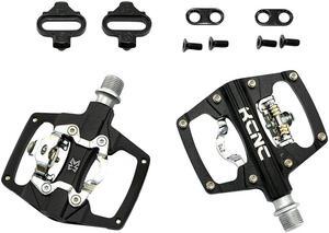 KCNC KPED09 Lightweight MTB Clipless Platform Pedals, Black, KPED09-CR-BK, SK2118