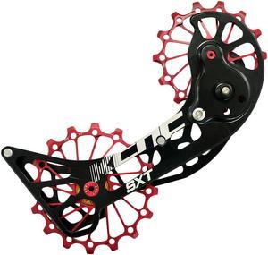 KCNC SXT MTB Cycling Bike Oversized Pulley Cage For Shimano M9000 and M8000, Red, KOT39-004, SK1961