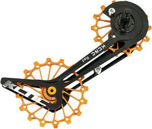 KCNC Road Oversize Pulley Wheel Cage For SRAM Red Force Rival Mechanical, Gold, KOT39-002G, SK2050