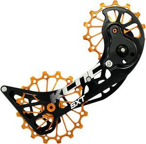 KCNC SXT MTB Cycling Bike Oversized Pulley Cage For Shimano M9000 and M8000, Gold, KOT39-004, SK1960