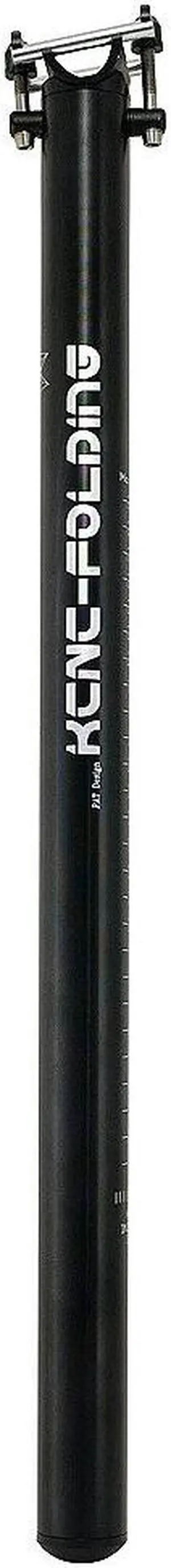 KCNCLITE WING 7075 Aluminum 34.9x550mm Seatpost, Black, SP8-349-566, SK2041