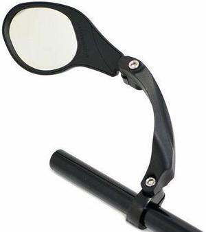Hafny HF-MR081 Cycling Wide Angle Handlebar Rear View Mirror With Reflecto, Left, ST1654