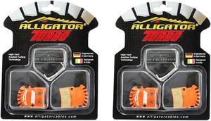 Alligator Turbo MTB Bike disc Brake Pads For Shimano XTR/XT/DEORE (Only Alligator Turbo Disc Brake Pad) ,2 pack, AR2428