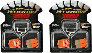 Alligator Turbo Disc Brake Pads For SRAM XX AVID ELIXIR(Only Alligator Turbo Disc Brake Pad), 2 pack, AR2432
