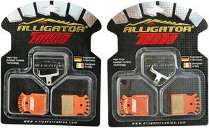 Alligator Turbo Disc Brake Pads For Tektro HD-M740/M735/M730/M520/E710,TRP Hylex ( Only Alligator Turbo Disc Brake Pad ), 2 packs, AR2438