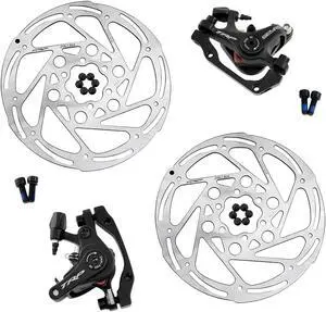 TRP SPYRE-C Road Alloy Mechancial Disc Brake Set 160mm Rotor (Front+Rear), MH1705