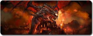 Cloth Mouse Pad,Professional Large Gaming Mouse Pad, 020 World of Warcraft Mouse Pad,Extended Size Desk Mat Non-slip Rubber Mouse Mat