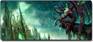 Cloth Mouse Pad,Professional Large Gaming Mouse Pad, 018 World of Warcraft Mouse Pad,Extended Size Desk Mat Non-slip Rubber Mouse Mat 31.5" x 11.8"