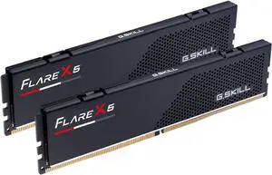 G.SKILL Flare X5 Series (AMD Expo) DDR5 RAM 32GB (2x16GB) 6000MT/s CL36-36-36-96 1.35V Desktop Computer Memory UDIMM - Matte Black (F5-6000J3636F16GX2-FX5) G.SKILL Flare X5 Series (AMD Expo) DDR5 RAM 32GB (2x16GB) 6000MT/s CL36-36-36-96 1.35V Desktop Computer Memory UDIMM - Matte Black (F5-6000J3636F16GX2-FX5)