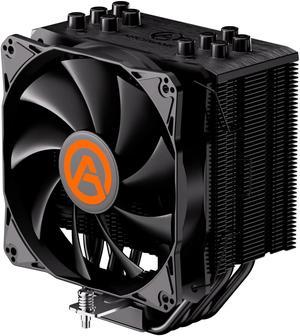 ARESGAME CPU Air Cooler for Intel/AMD, with 5 Direct Contact Heatpipes and 120mm PWM Fan - Black