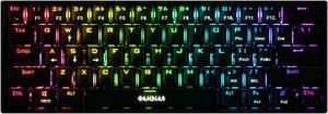 GAMDIAS Hermes E3 RGB Mechanical Gaming Keyboard Blue Switch with 19 Built-in Lighting Effects Certified Optical Switches and N-Key Rollover & Anti-Ghosting Functionality (Hermes E3 Black)