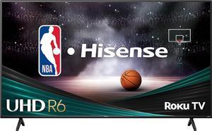 Hisense 50Inch Class R6 Series 4K UHD Smart Roku TV with Alexa Compatibility Dolby Vision HDR DTS Studio Sound Game Mode 50R6GBlack