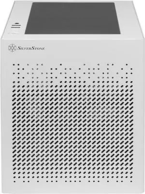 SilverStone Technology SUGO 16 White Mini-ITX Small Form Factor case with All Steel Construction, SST-SG16W