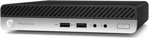 HP ProDesk 400 G6 Desktop Mini PC -Intel Core i5-10500T CPU @ 2.30GHz - 8GB -256GB SSD - Windows 10 HP ProDesk 400 G6 Desktop Mini PC -Intel Core i5-10500T CPU @ 2.30GHz - 8GB -256GB SSD - Windows 10