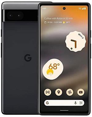 Google Pixel 6A - 6.1" Screen - 128GB Storage - Black