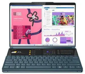 Lenovo Yoga Book 9i Intel Laptop, 13.3" Glass, Intel Core Ultra 7 155U, 16, 1TB SSD