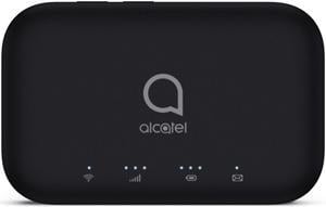 Alcatel Linkzone 2 | T-Mobile Unlocked Mobile Hotspot | Battery Pack Support | Dual-Band WiFi 2.4GHz/5GHz | USB-Type C Interface | 4400mAh Li-Ion Removable Battery - Black