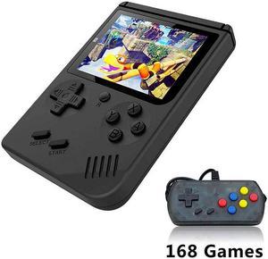 Handheld Game Console Game Console 3 Inch 168 Game Retro FC Game Player Classic Game Console 1 USB Charge Birthday Presents for Children